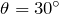 Rendered by QuickLaTeX.com \theta=30^\circ