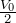 Rendered by QuickLaTeX.com \frac{V_0}{2}